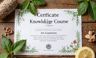 Gyógynövényismereti tanfolyam igazolása