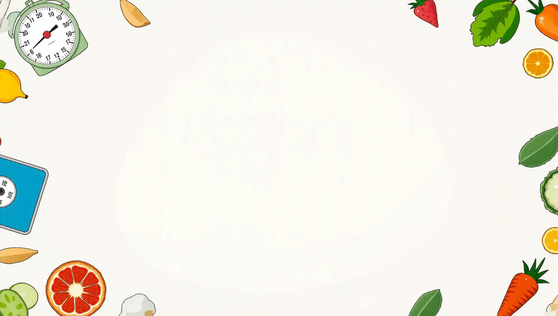 Absztrakt háttérkép egészségügyi és táplálkozási elemekkel